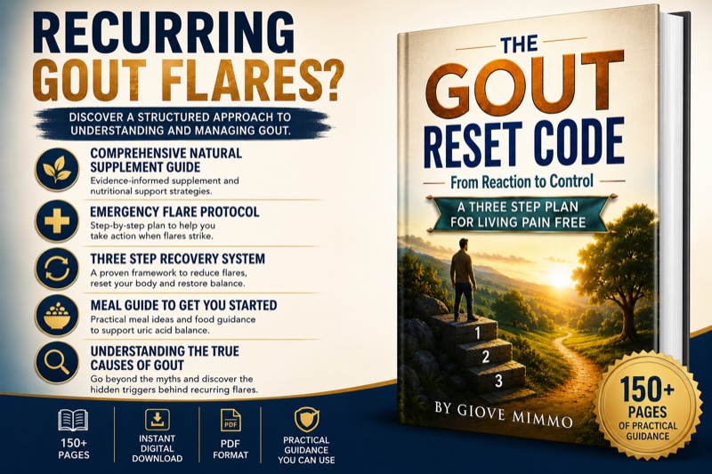 The Gout Reset Code Ebook Cover